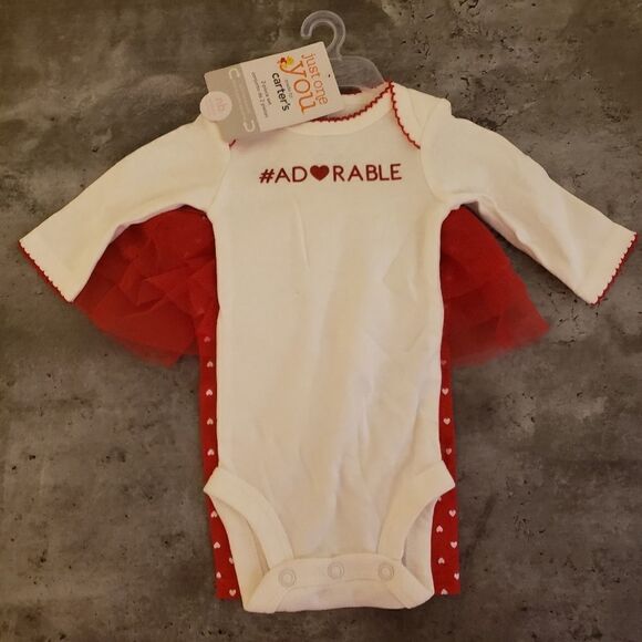 Carters Valentines Day set #Adorable size NB - Picture 1 of 2